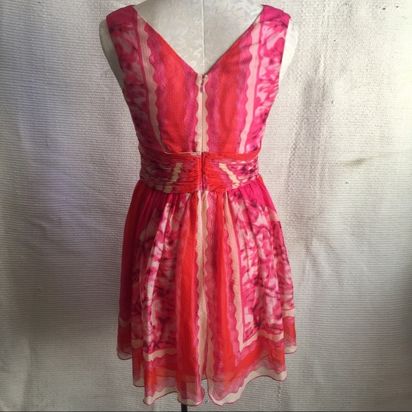 Anna Sui Bright Scarf Print Sleeveless Dress - Picture 5 of 8